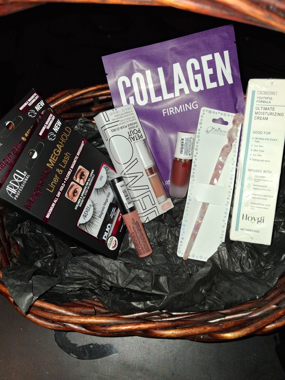 Assorted Full Size Beauty Lot Ardell Magnetic Lash Kit Collagen Firming Mask